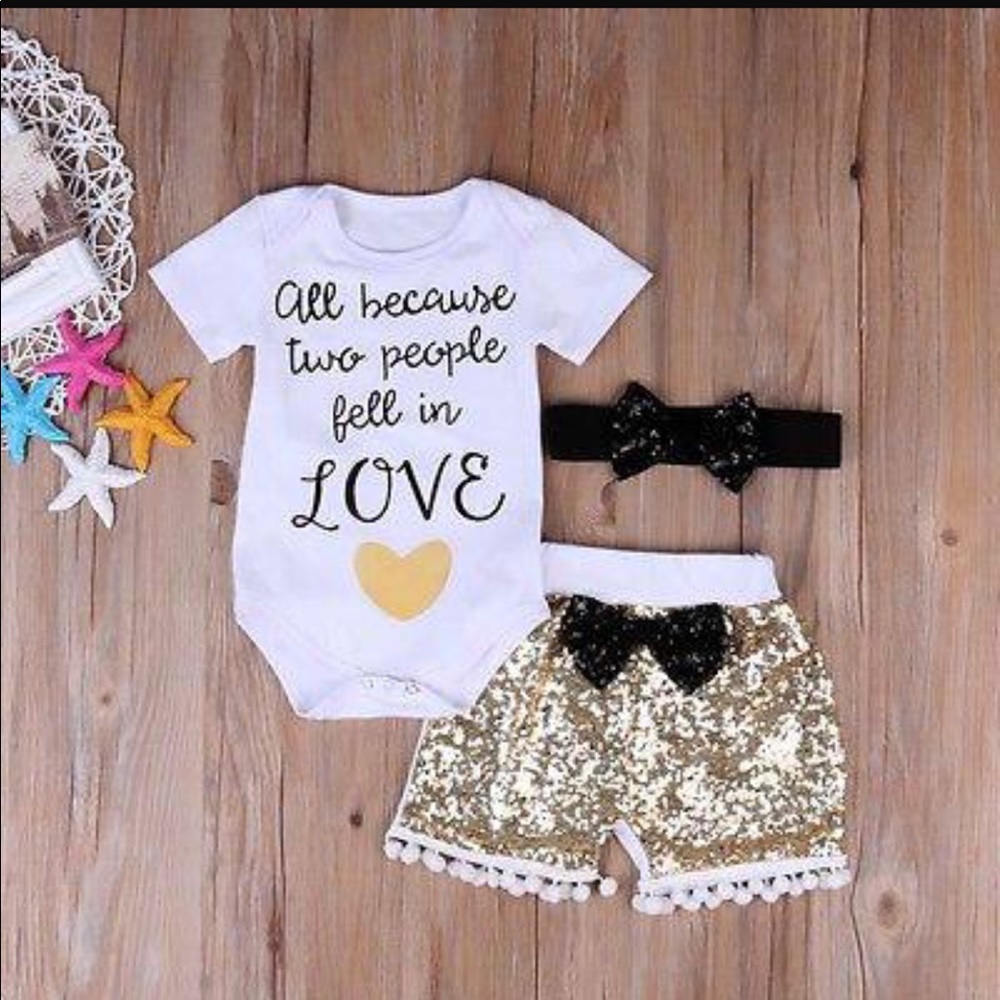 All Because... 3 piece Set